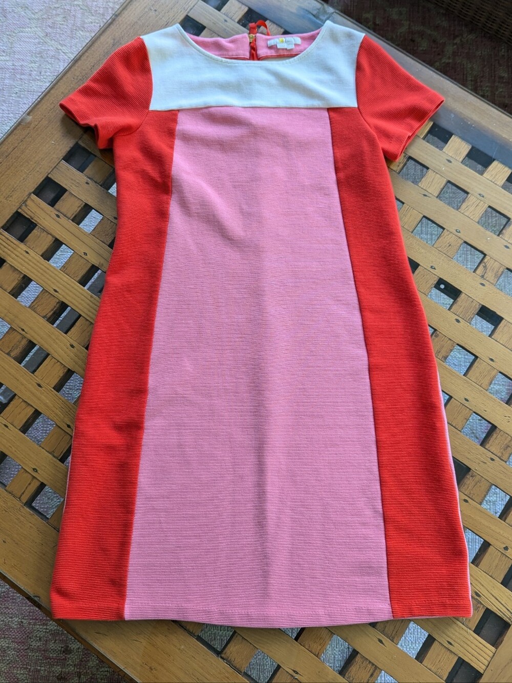 Ottoman Ponte Shift Dress - Picture 2 of 6